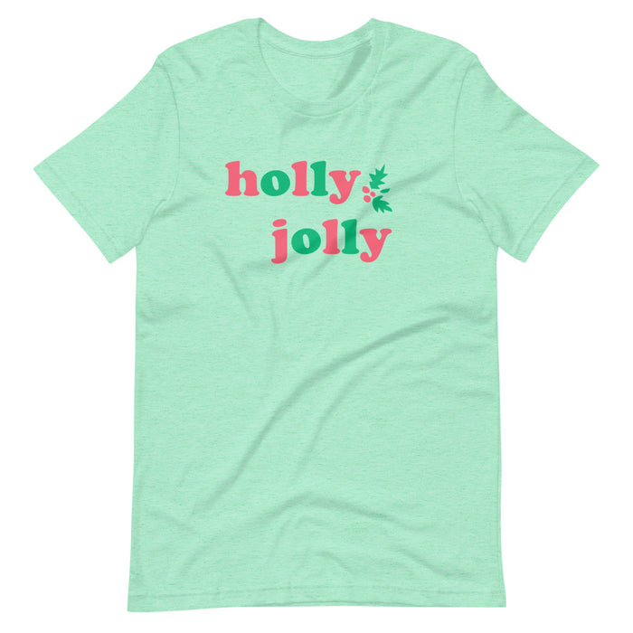 Mickey Holly Jolly Holiday Short-Sleeve Unisex T-Shirt