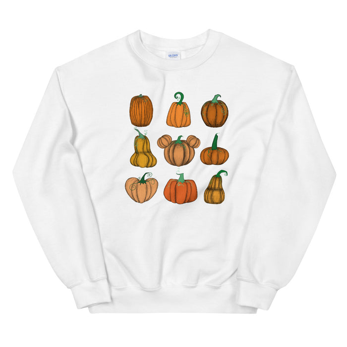 Mickey Pumpkin Patch Sweatshirt Halloween Pumpkin Patch Fall Unisex Sweatshirt