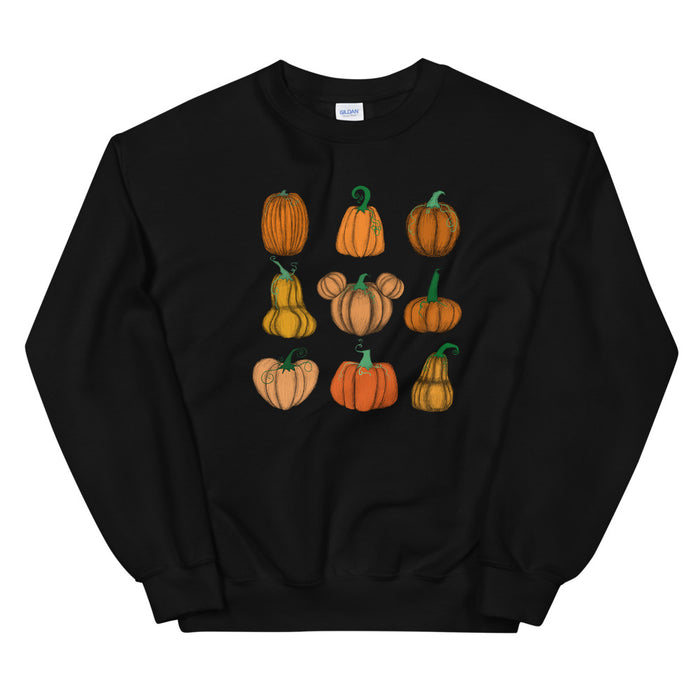 Mickey Pumpkin Patch Sweatshirt Halloween Pumpkin Patch Fall Unisex Sweatshirt