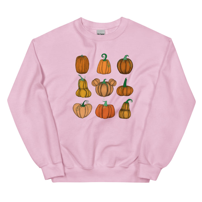 Mickey Pumpkin Patch Sweatshirt Halloween Pumpkin Patch Fall Unisex Sweatshirt