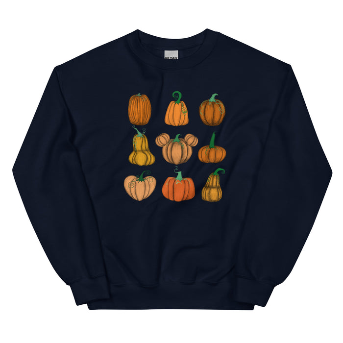 Mickey Pumpkin Patch Sweatshirt Halloween Pumpkin Patch Fall Unisex Sweatshirt