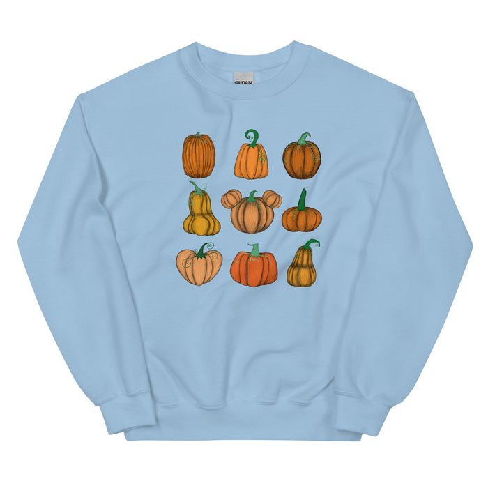 Mickey Pumpkin Patch Sweatshirt Halloween Pumpkin Patch Fall Unisex Sweatshirt