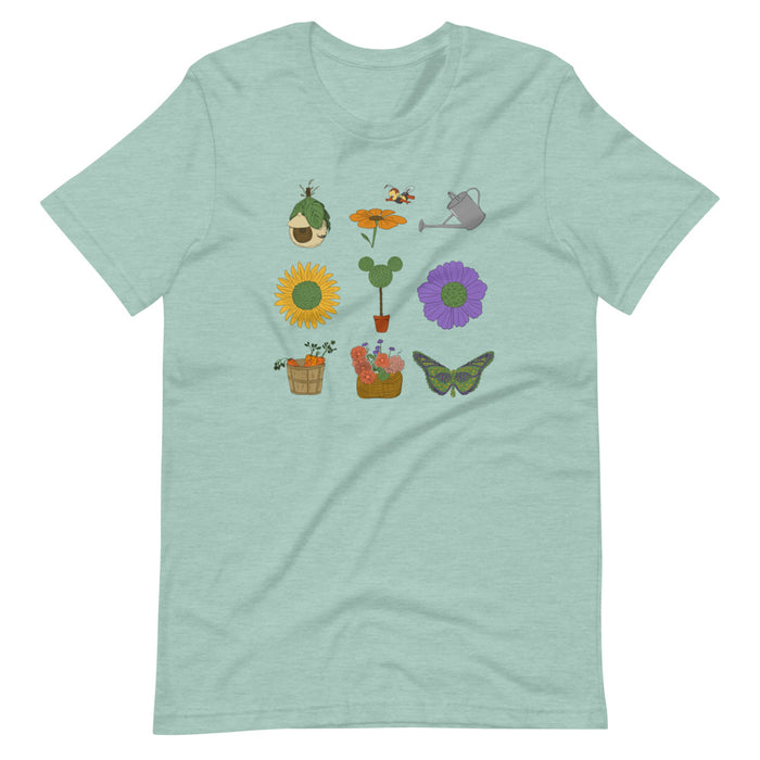 Mickey Topiary Flower and Garden Festival Short-Sleeve Unisex T-Shirt