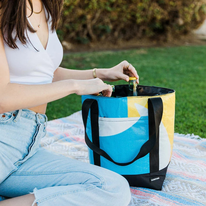 Midnight Beck Repurposed Billboard Cooler Bag