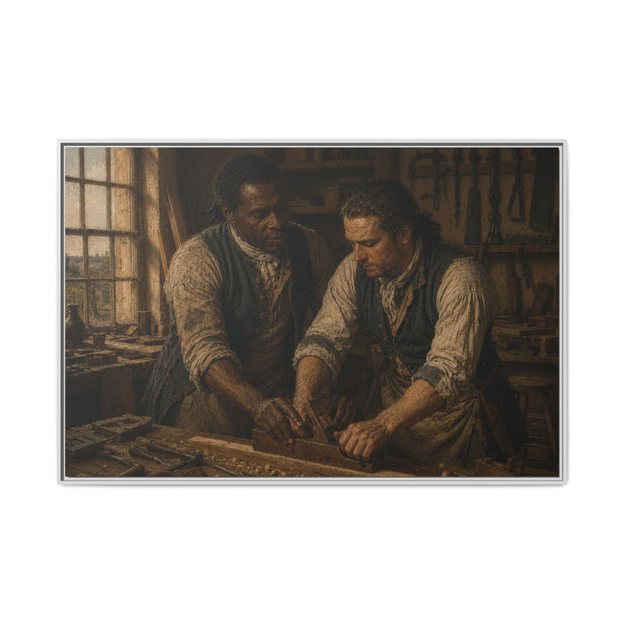 60" x 40" (Horizontal) / White / 1.25"