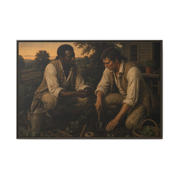 60" x 40" (Horizontal) / Espresso / 1.25"