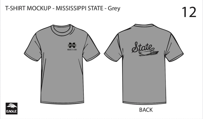 Mississippi State T-shirt - Grey