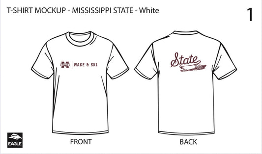 Mississippi State T-shirt - White