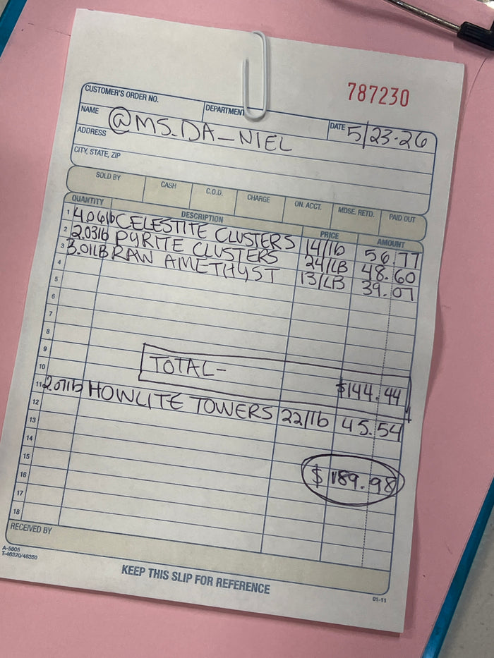 @ms.da_niel Wholesale Live Sale Invoice