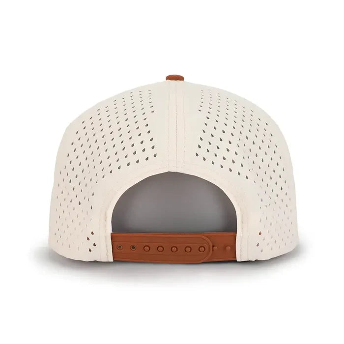 Nashville Performance Cap Revolve III Moonstone/Brown Color Back view