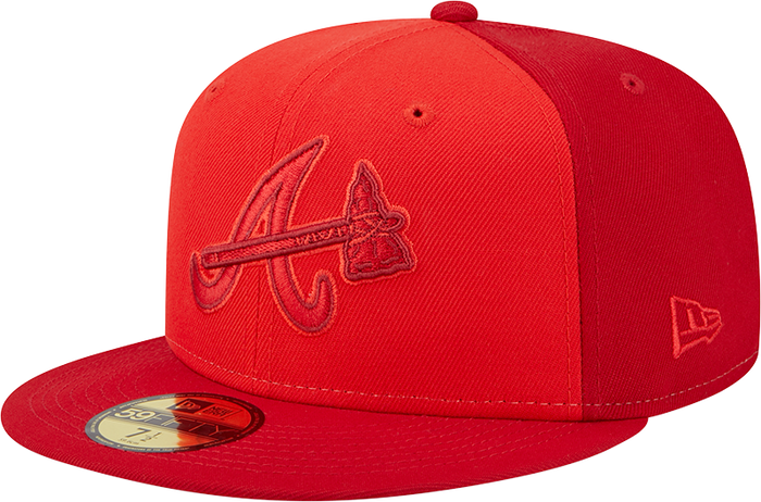 New Era 59Fifty MLB Atlanta Braves Tri-Tone Team Fitted Hat