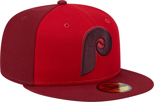 New Era 59Fifty MLB Philadelphia Phillies Tri-Tone Team Fitted Hat
