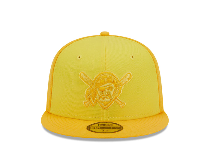 New Era 59FIFTY  Pittsburgh Pirates Yellow Tri Tone Team Fitted Hat