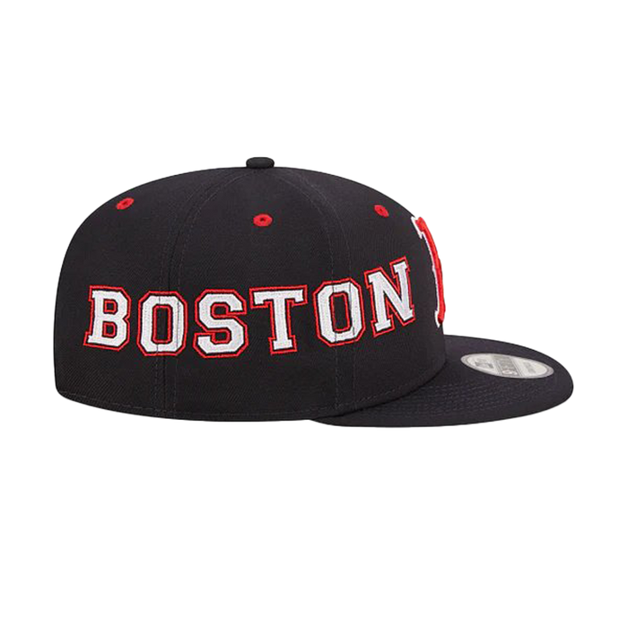 New Era Boston Red Sox Team Split 59Fifty Snapback