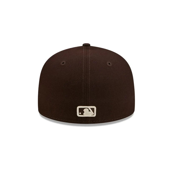 New Era Brown Basic 59FIFTY Fitted brown color