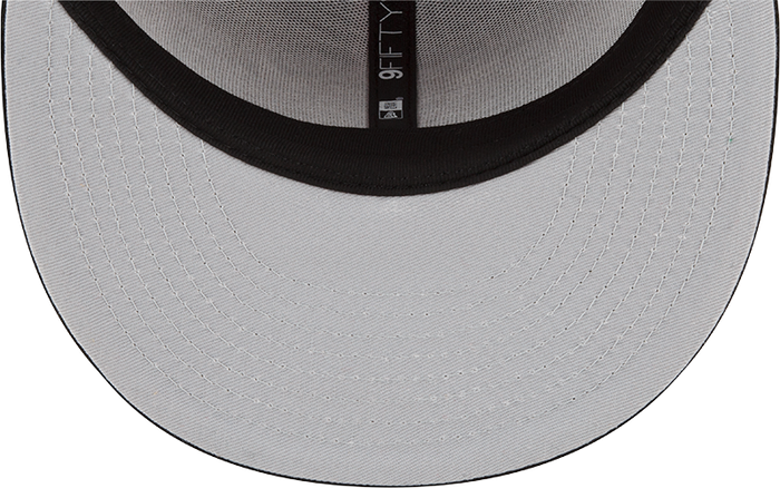 New Era Chicago Bulls Black/Red Team Split 9FIFTY Snapback Hat