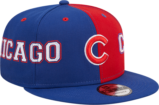 New Era Chicago Cubs Team Split 9Fifty Snapback