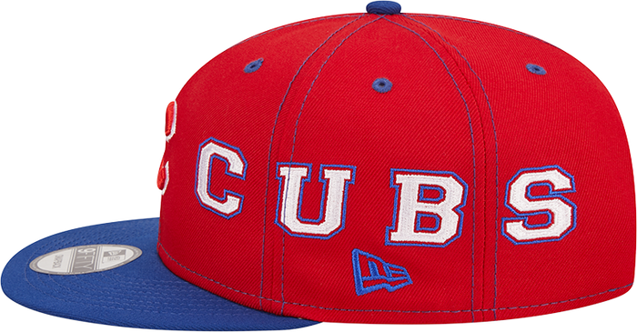 New Era Chicago Cubs Team Split 9Fifty Snapback