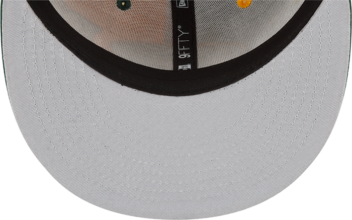 New Era Green Bay Packers Green/Gold Team Split 9FIFTY Snapback Hat