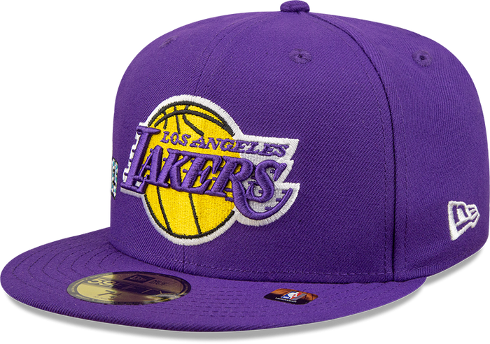New Era Los Angeles Lakers Purple Stateview 59FIFTY Fitted Hat
