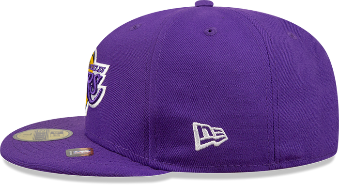 New Era Los Angeles Lakers Purple Stateview 59FIFTY Fitted Hat