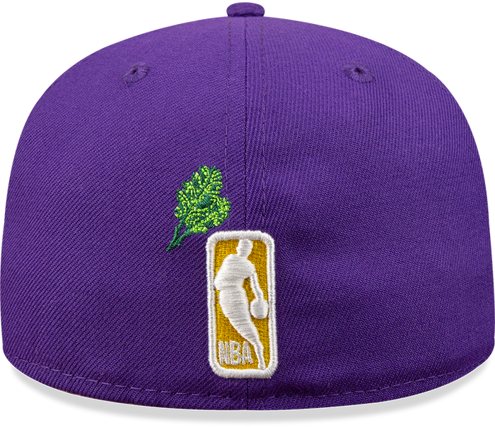 New Era Los Angeles Lakers Purple Stateview 59FIFTY Fitted Hat