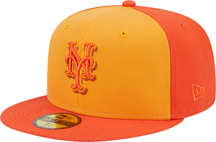 New Era Men's New York Mets Tri-Tone Team 59FIFTY Fitted Hat
