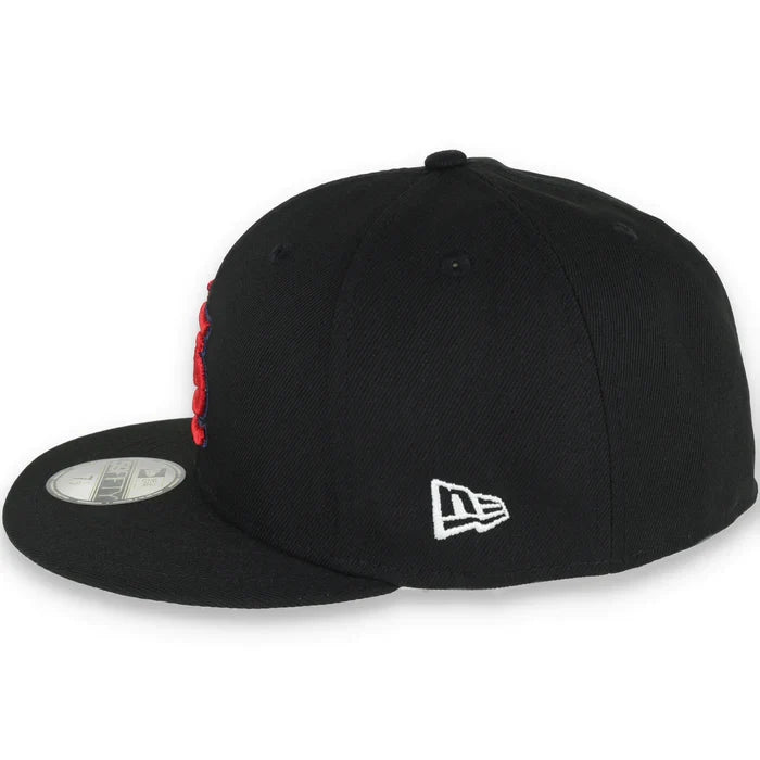 New Era MLB St. Louis Cardinals Metallic Logo 129 Anniversary Side Patch 59Fifty Fitted