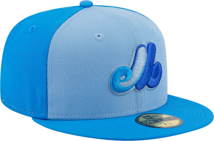 New Era Montreal Expos 59FIFTY Tri-Tone Team Fitted Hat