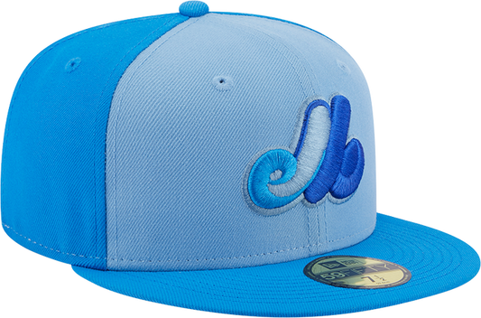 New Era Montreal Expos 59FIFTY Tri-Tone Team Fitted Hat