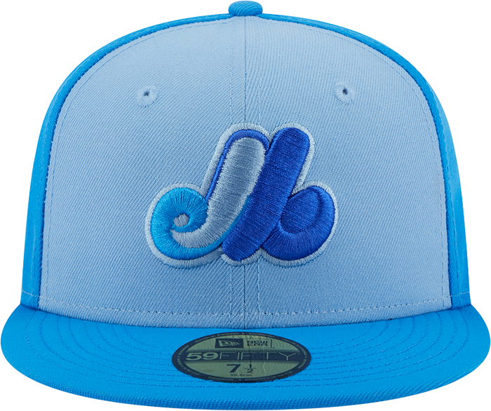 New Era Montreal Expos 59FIFTY Tri-Tone Team Fitted Hat