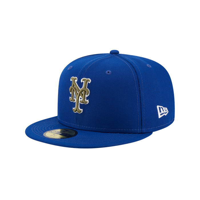 New Era New York Mets New Era Royal 50th Anniversary Spring Training Botanical 59FIFTY Fitted Hat