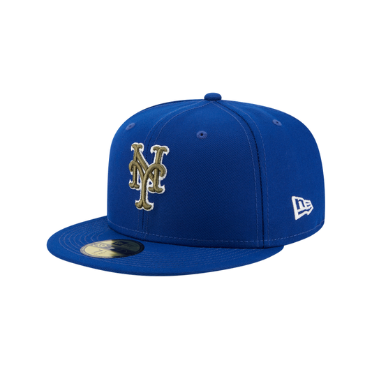 New Era New York Mets New Era Royal 50th Anniversary Spring Training Botanical 59FIFTY Fitted Hat
