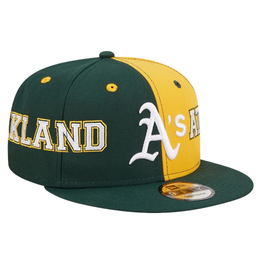 New Era Oakland Athletics New Era Team Split 59Fifty Snapback