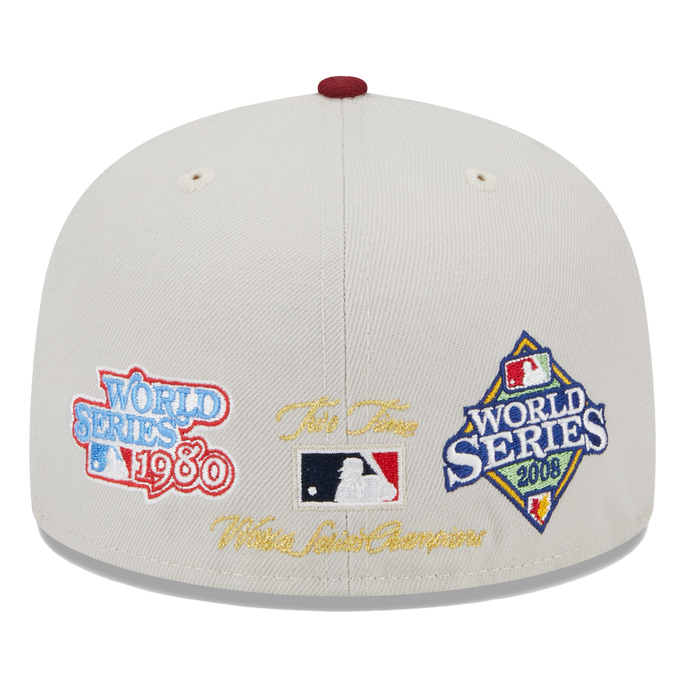 New Era Philadelphia Phillies New Era World Class Back Patch 59FIFTY Fitted Hat