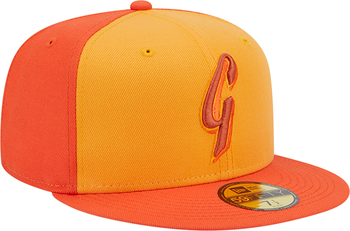 New Era San Francisco Giants Mens Orange Tri Tone Team 59FIFTY Fitted Hat
