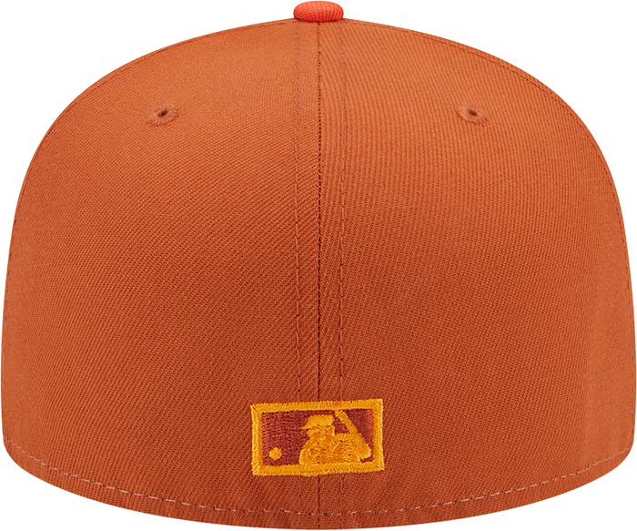 New Era San Francisco Giants Mens Orange Tri Tone Team 59FIFTY Fitted Hat