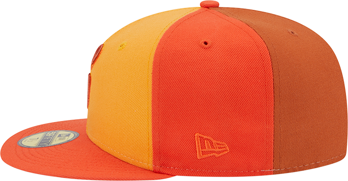 New Era San Francisco Giants Mens Orange Tri Tone Team 59FIFTY Fitted Hat