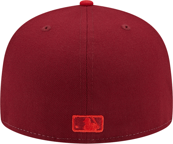 New Era St Louis Cardinals Mens Red Tri Tone Team 59FIFTY Fitted