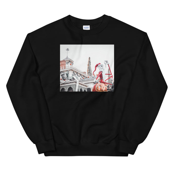 Nightmare before Christmas Photo Shirt Jack Skellington Disneyland Unisex Sweatshirt