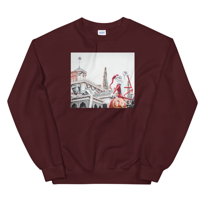 Nightmare before Christmas Photo Shirt Jack Skellington Disneyland Unisex Sweatshirt