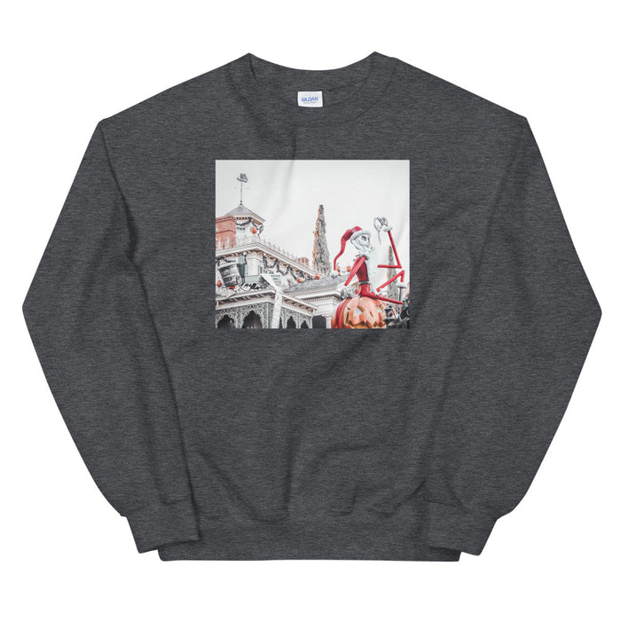 Nightmare before Christmas Photo Shirt Jack Skellington Disneyland Unisex Sweatshirt