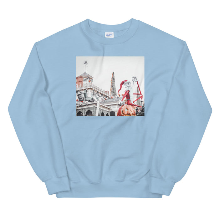 Nightmare before Christmas Photo Shirt Jack Skellington Disneyland Unisex Sweatshirt