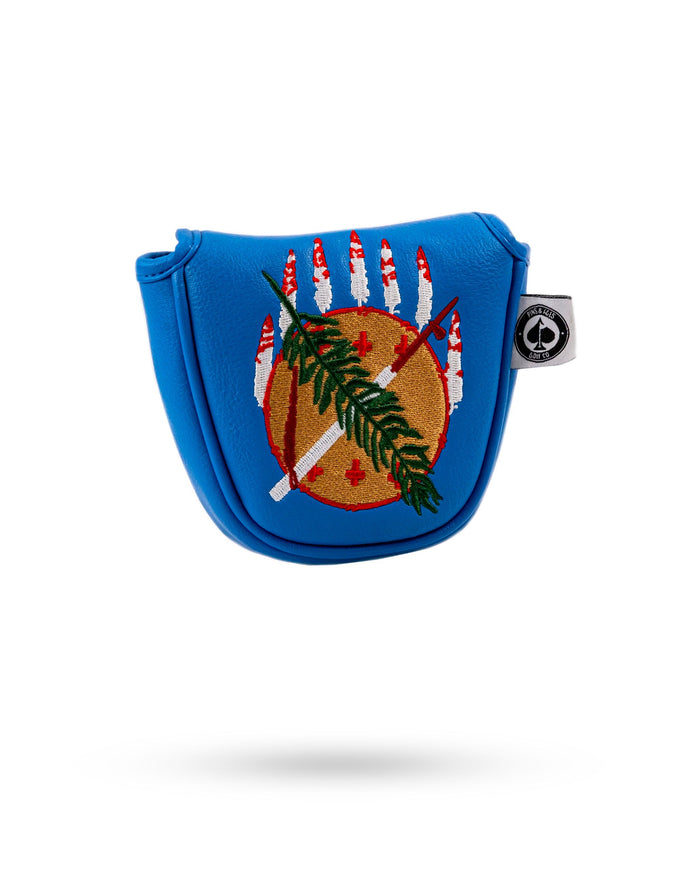 Oklahoma State Flag - Mallet Putter Cover