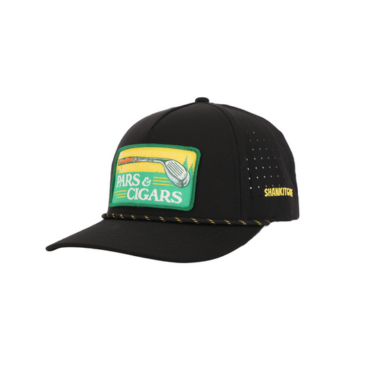 Pars & Cigars Rope Patch Golf Hat