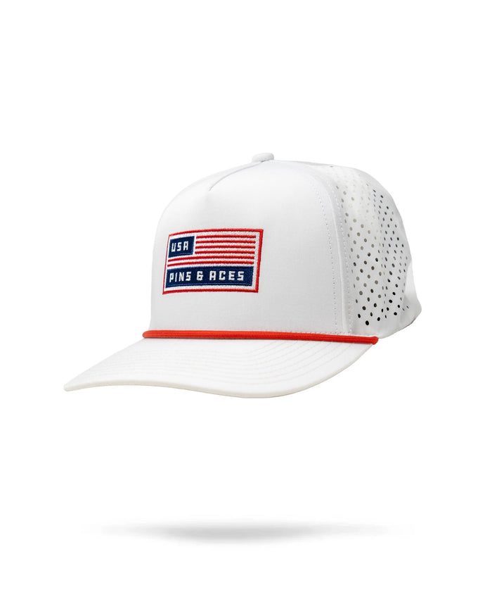 Perforated Rope Hat - USA