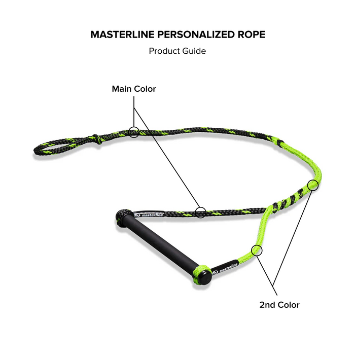 Personalized Monster Radius Team Water Ski Handle