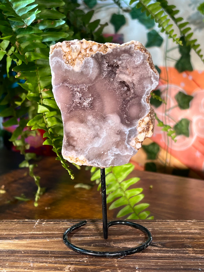 Pink + Purple Amethyst Statement Slab, Self-Standing # 5