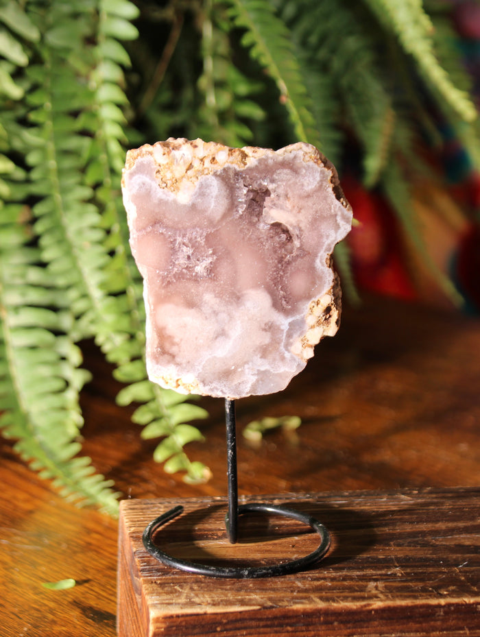 Pink + Purple Amethyst Statement Slab, Self-Standing # 5