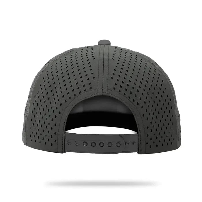 Pittsburgh Performance Cap Charcoal color Back  view